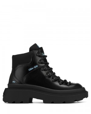 Botas Naked Wolfe Apex Black Box Leather | 925086-TSK