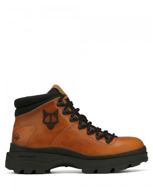 Botas Naked Wolfe Aspire Tan Leather | 607483-GHO