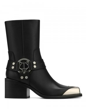 Botas Naked Wolfe Knight Cow Leather Black | 732145-NFZ