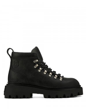 Botas Naked Wolfe Resort Black Stone Wash Leather | 194753-CNP