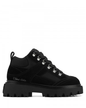 Botas Naked Wolfe Robin Black Suede | 758431-HRT