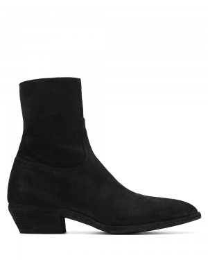 Botas Naked Wolfe The Dean Gamuza Black | 912437-IOZ