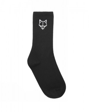 Calcetines Naked Wolfe 1 Pack Mens Socks Black | 864702-TXQ