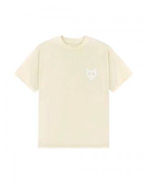 Camiseta Naked Wolfe Classic T-Shirt Off White | 539612-KUB