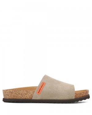 Chanclas Naked Wolfe Moody Taupe Suede | 435261-PUT