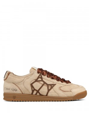 Festival Season Naked Wolfe Exposure Suede Off White | 057349-DRV