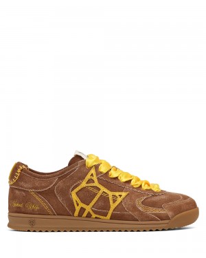Festival Season Naked Wolfe Exposure Suede Tan | 872415-HDI