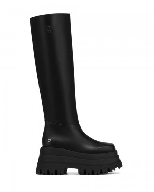 Festival Season Naked Wolfe Sasha Black Leather | 508213-PZE