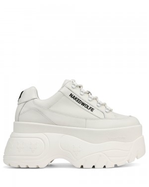 Icons Naked Wolfe Sprinter White Leather | 075294-DQU