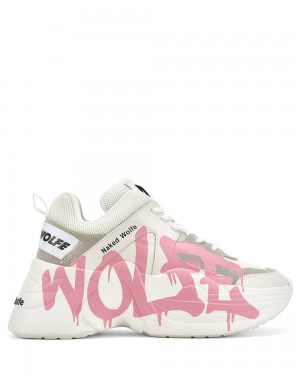 Icons Naked Wolfe Track Logo Pink | 237864-JYX