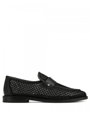 Mocasines Naked Wolfe Lana Mesh Black | 605183-ZVU