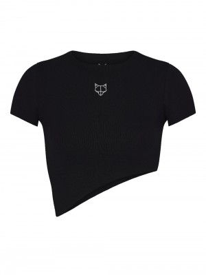 Ropa Deportiva Naked Wolfe Asymmetrical Crop | 247601-ILB