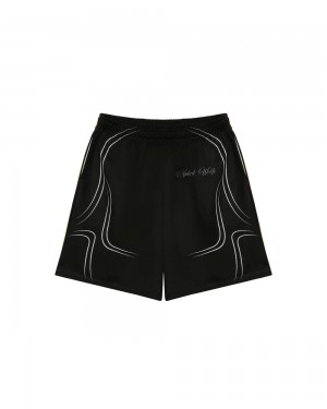 Short Naked Wolfe Naked Wolfe Jersey Shorts Black | 984253-VXG