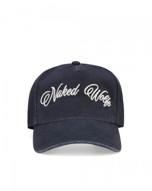Sombreros Naked Wolfe Signature Unconstructed Cap Washed Navy | 071465-FNL