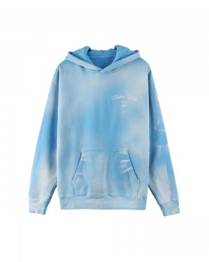 Sudadera con Capucha Naked Wolfe Signature Hoodie Vintage Blue | 327608-VPB