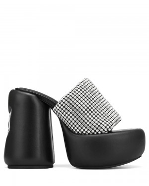 Tacones Naked Wolfe Wow Black Diamonds | 593674-ANZ