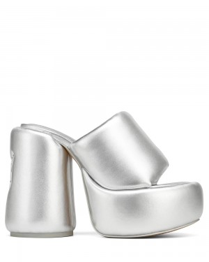 Tacones Naked Wolfe Wow Silver | 703625-EHX