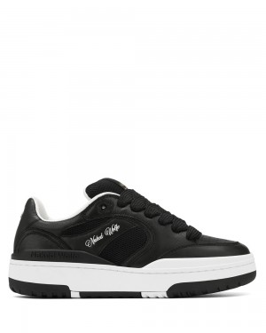 Tenis Naked Wolfe Ambition Cow Suede & Mesh Black | 564917-QTY