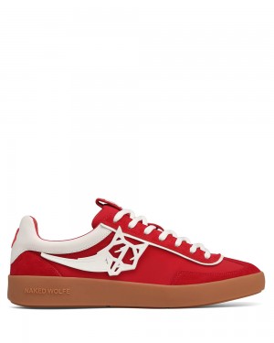 Tenis Naked Wolfe Palm Red Nylon | 438172-UQA