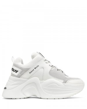 Tenis Naked Wolfe Track White | 213804-JLT